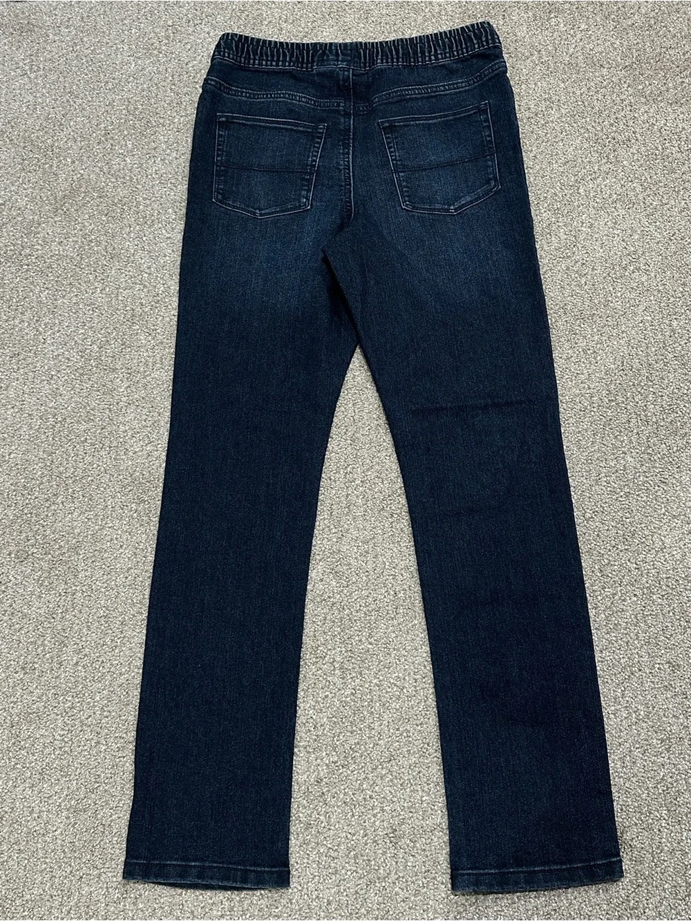 OshKosh Boys Relaxed Tapered Pull-On Jeans Size 14 NWT
